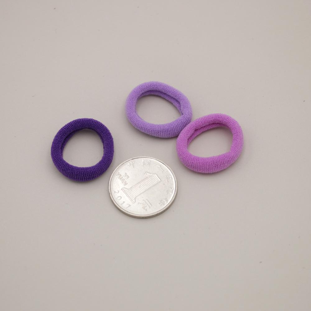 Korean Style Cute Elastic Hair Ties for Little Girls – Adorable Rubber Band Accessories