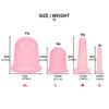 For Face Neck Massage Anti Cellulite Suction Cup 4x Silicone Vacuum Cupping Cans