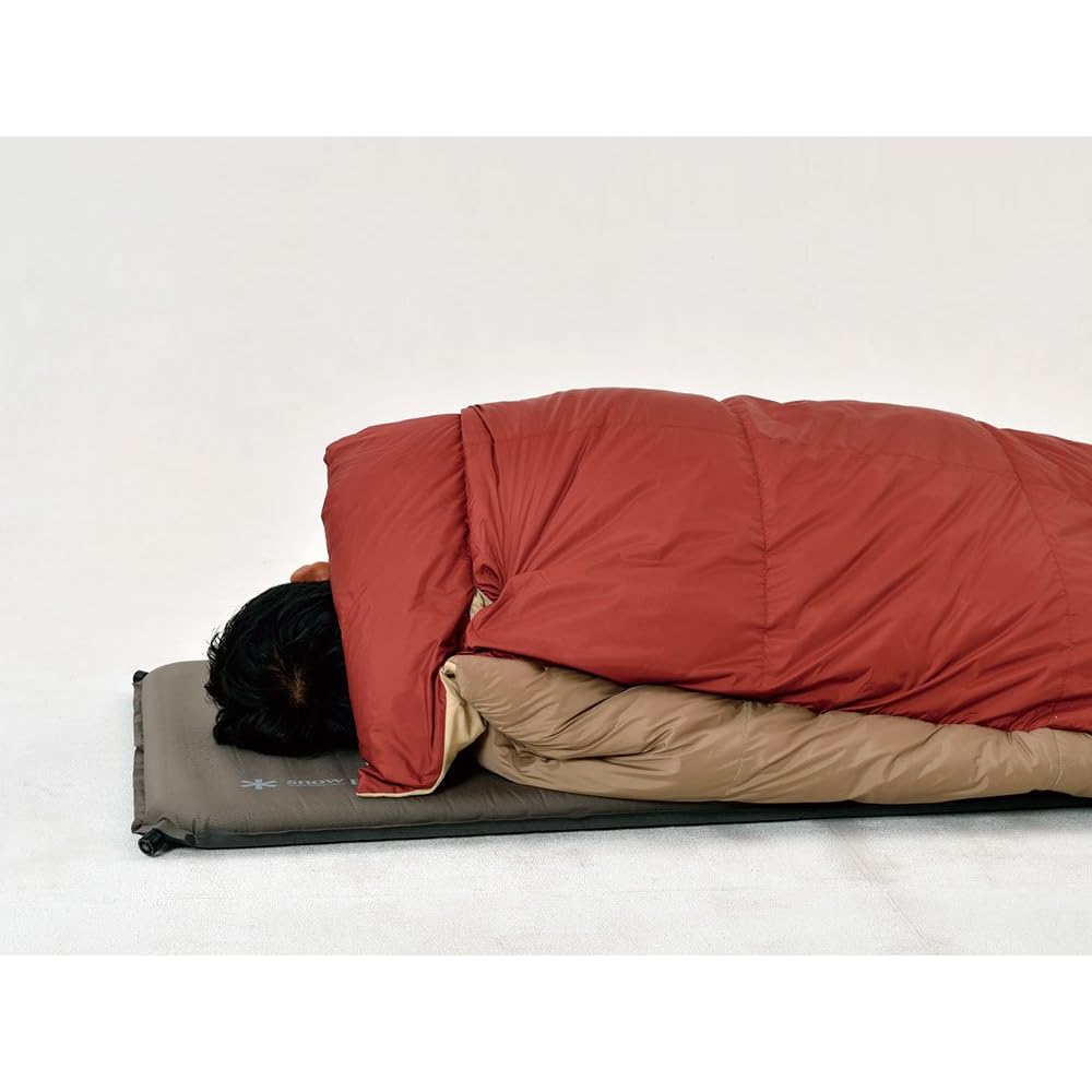 Snow Peak Grand Ofton Single Sleeping Bag 1000g Down Washable -15°C with Camping Mat Outdoor