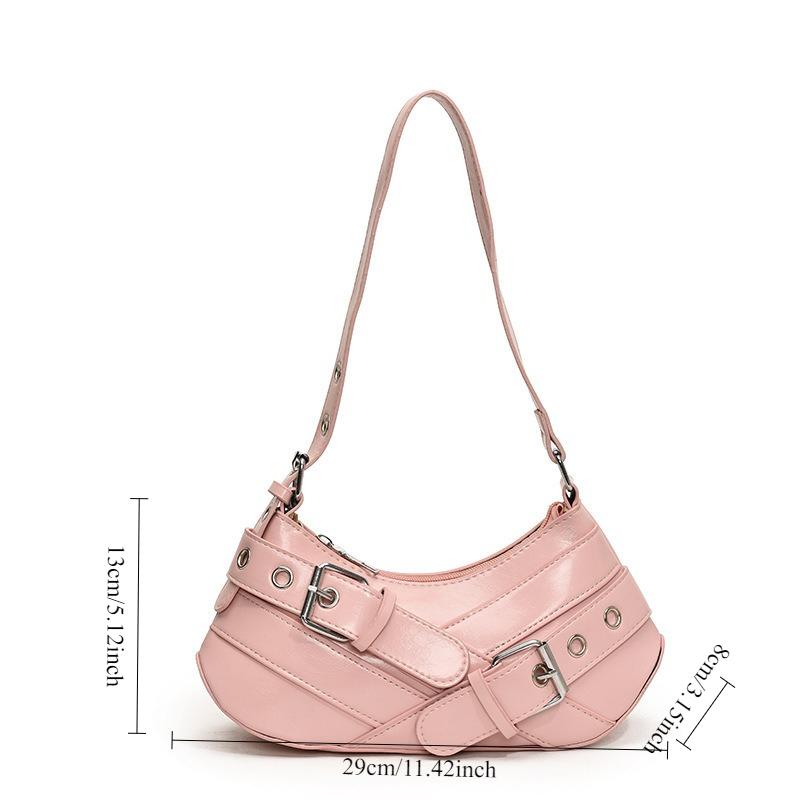 Y2k Design Underarm Bag for Women, 2026 New Versatile Style Handbag, Fashiable High Beauty Shoulder Bags
