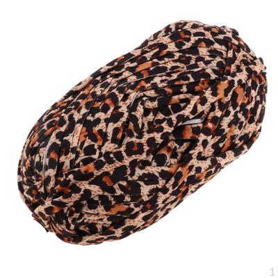 1 Piece 100g Soft Fabric Strip Yarn Polyester Bulky for DIY Hand Knitting Crocheting