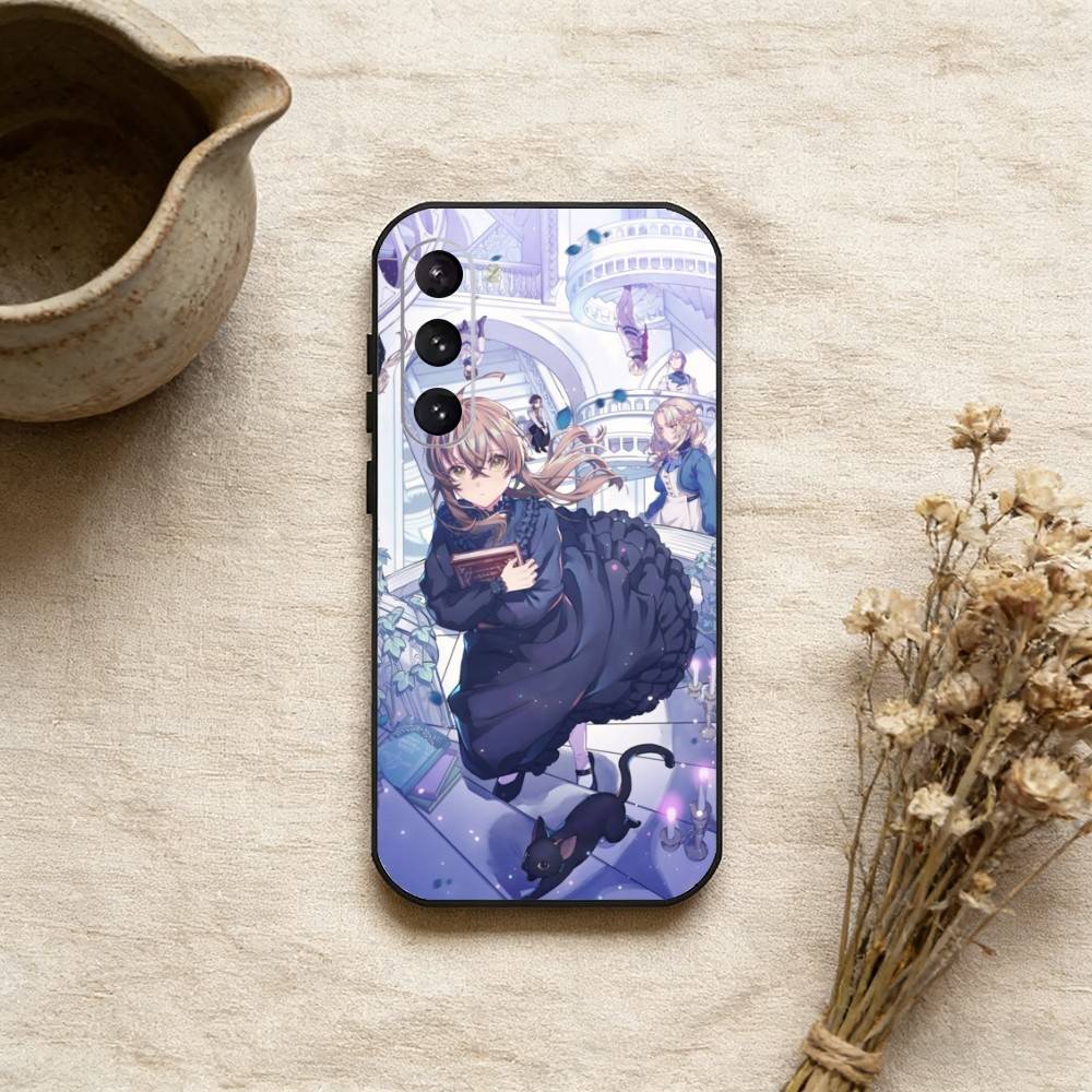 S-Silent Anime W-Witch Phone Case For Samsung Galaxy A73,A21s,A22,A31,A52,A53,A71,A41Soft Black Shell Samsung a53 5g