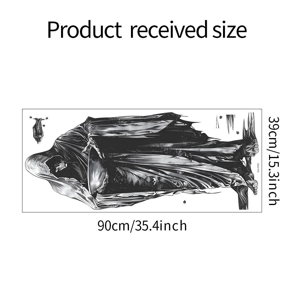 Halloween Magic Wizard Bedroom Living Room Porch Home Decoration Wall Stickers