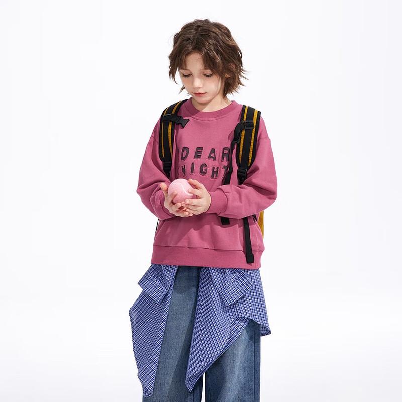 Kids' Spring/Autumn Crew Neck Casual Sweatshirt