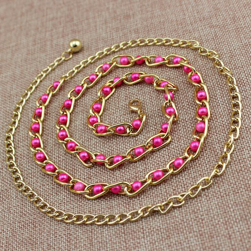 Pearl Chain Wild Fine Waist Chain Metal Chain Wild Fine Waist Chain