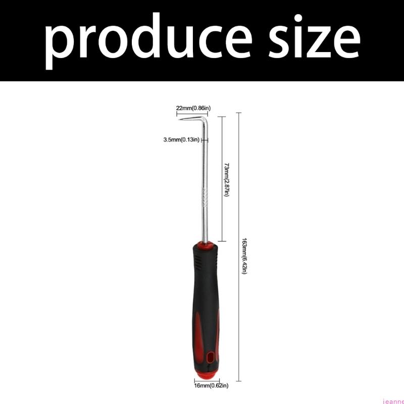 Stabiles Metall-Rechtwinkliges Hakenwerkzeug Metall-Pulsator-Reinigung Zubehör für Effiziente Pulsator-Waschmaschinen-Chassis-Demontage