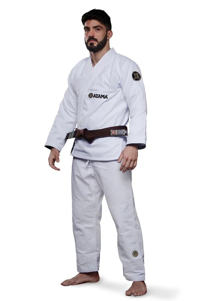 Atama Gi / Kimono Uomo BJJ Classico Bianco A1