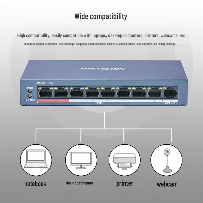 Hikvision PoE Surveillance Switch