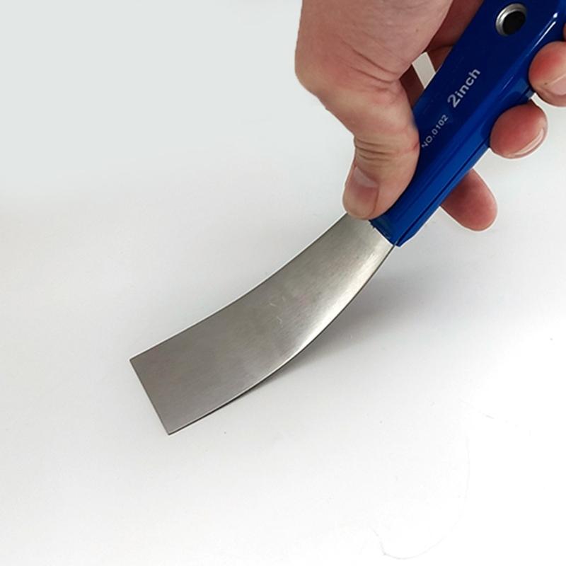 Multiple Size 7pcs Putty Scraper Tool Kit Featuring Rust Resistant Blades For DIYer Repair Seamless Wall Surfaces Repair
