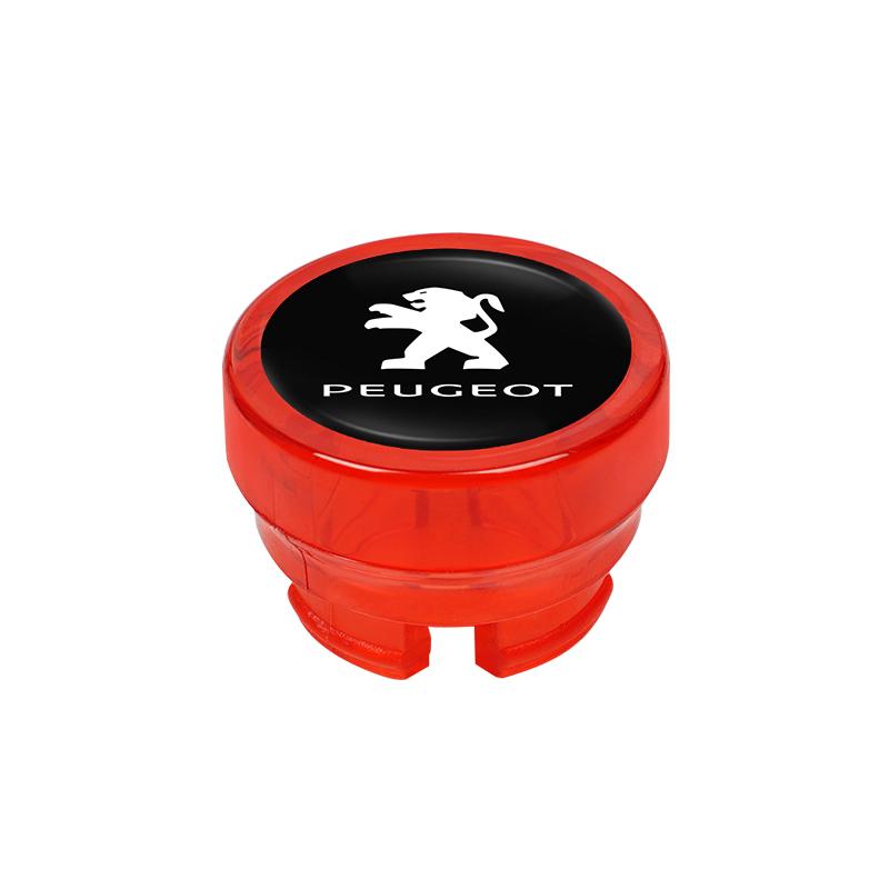 Car Cigarette Lighter Cover DustProof Decoration Cap For Peugeot 5008 408 308 Landtrek 208 2008 3008 Rifter 508 301 108 608 4008