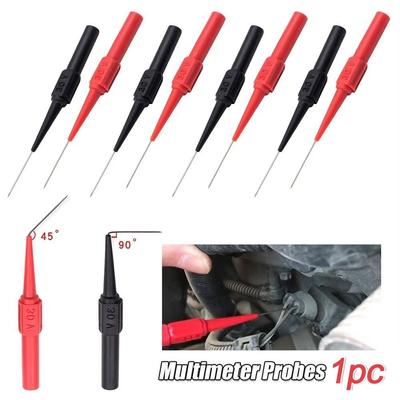 30V 1A Multimeter Test Lead Sensitive Insulation 0.7MM Multimeter Tester Probes Back Piercing Non-destructive Test Probe