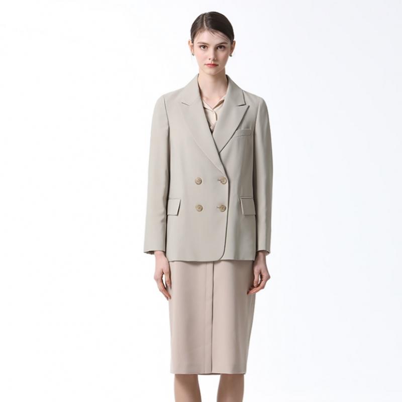  Shs Miss  Double Button Overfit Jacket