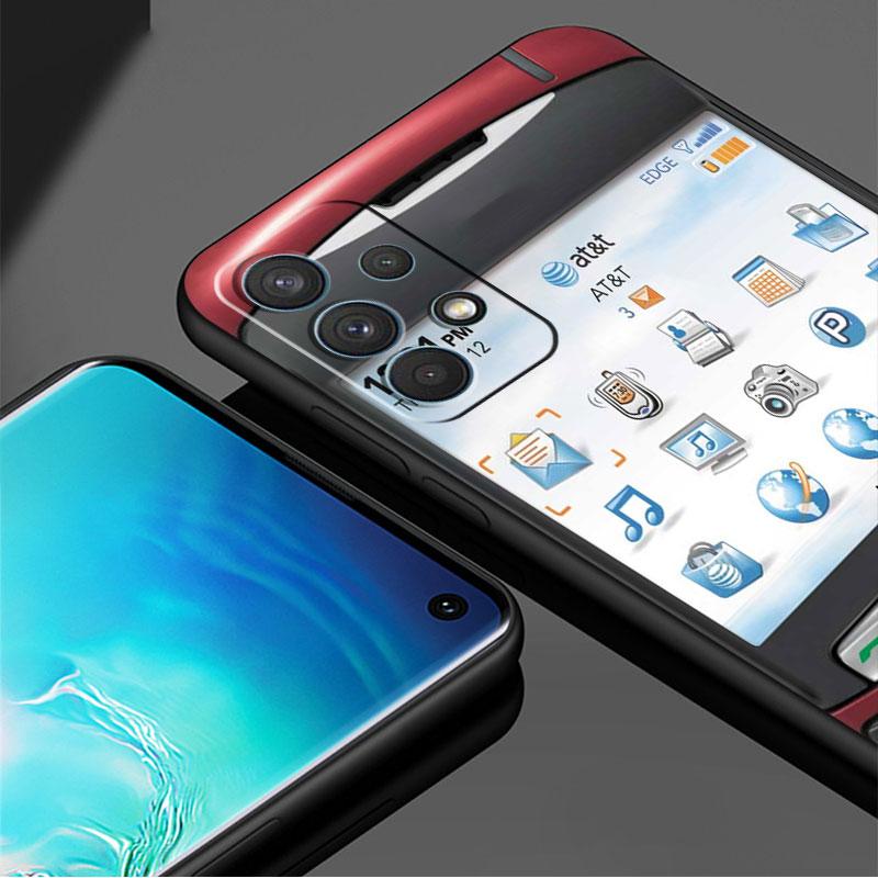 Neue Vintage Kameraabdeckung für Samsung Galaxy A52 A12 A51 A32 A21s A71 A32 5G A12 A22 A53 A31 A13 A72 A02s A41 A03 A04 Handyhülle