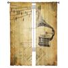 Grammophon Aus Physikalisches Experimentierbuch Fuer Knaben Tüll Sheer Vorhänge für Wohnzimmerdeko Voile Organza Vorhang
