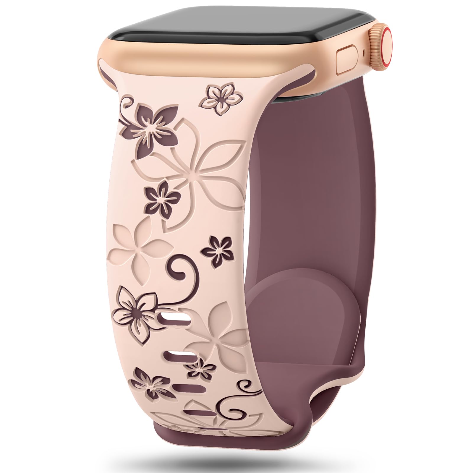 

Гравированный ремешок для Apple Watch Band 45мм 44мм 42мм 41мм 40мм 49мм 46мм Силиконовый Correa Браслет Серия 9 8 10 7 SE 6 5 4 Ultra 2 38 40 41 S10-42mm