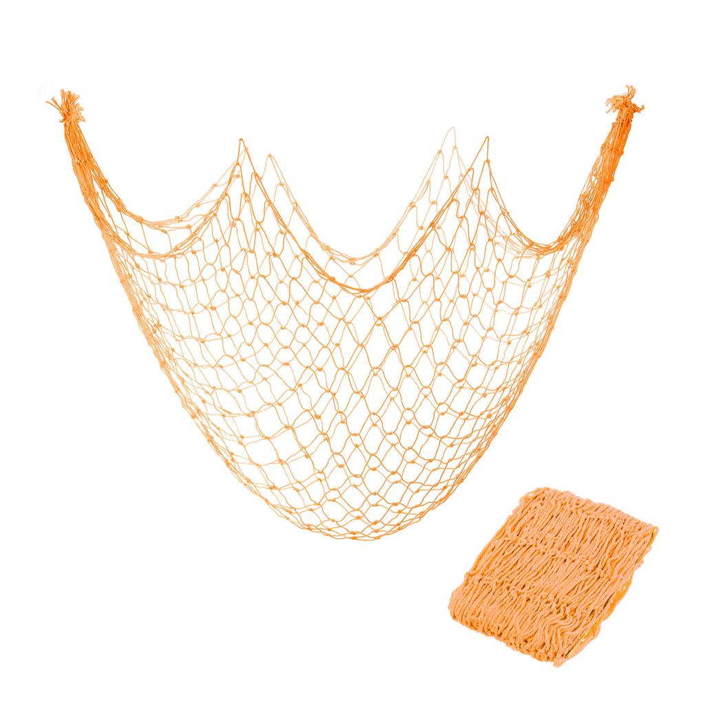 2pcs Fishing Net Wall Wall Photo Hanging Cotton Fish Net Ornament Studio Prop Room Home Decoration Stickers Themed Party 80x40"