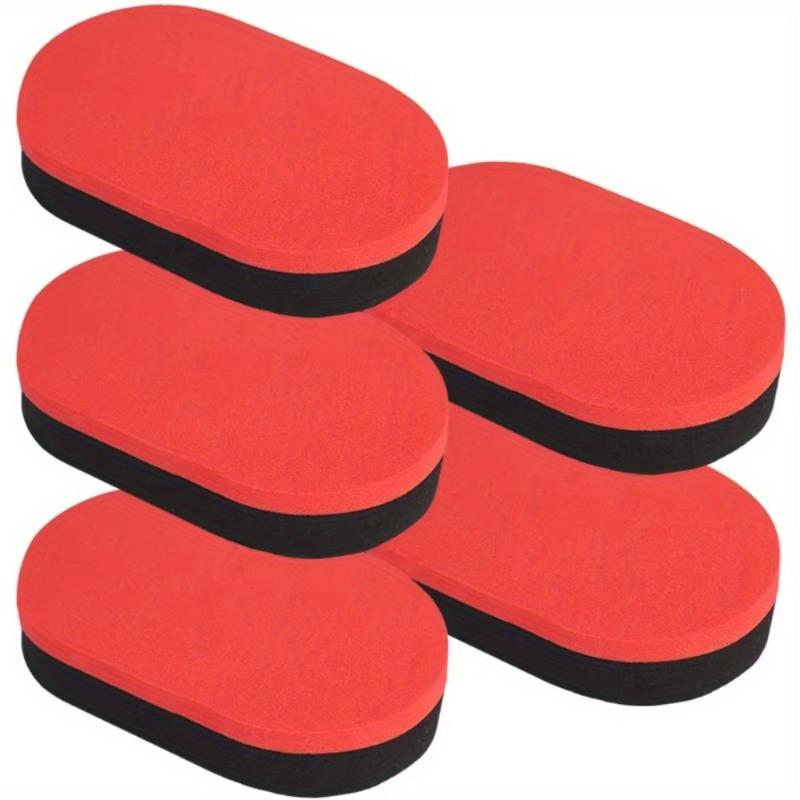 Roter Tischtennisschläger-Reinigungsschwamm, Weicher Gummi-Radierbürste für Ping-Pong-Schlägerpflege, Staubschutz-Reinigungszubehör-Set