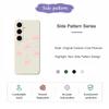 For Samsung Galaxy S25 FE Case Bows Pattern Printing Straight Edge TPU Phone Back Cover