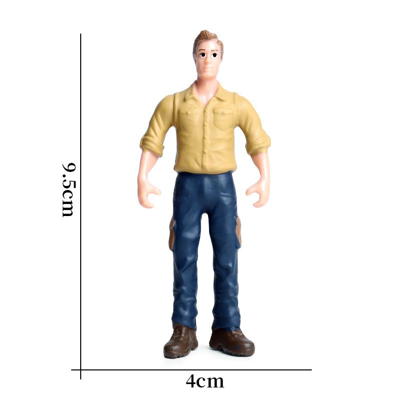 Model Doll Professional Toys Simulate Farm Pasture Decoration Plastic Material