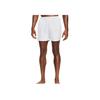 Nike Elastic Waist Solid Color Casual Shorts Men Bottoms White NESSA560-100