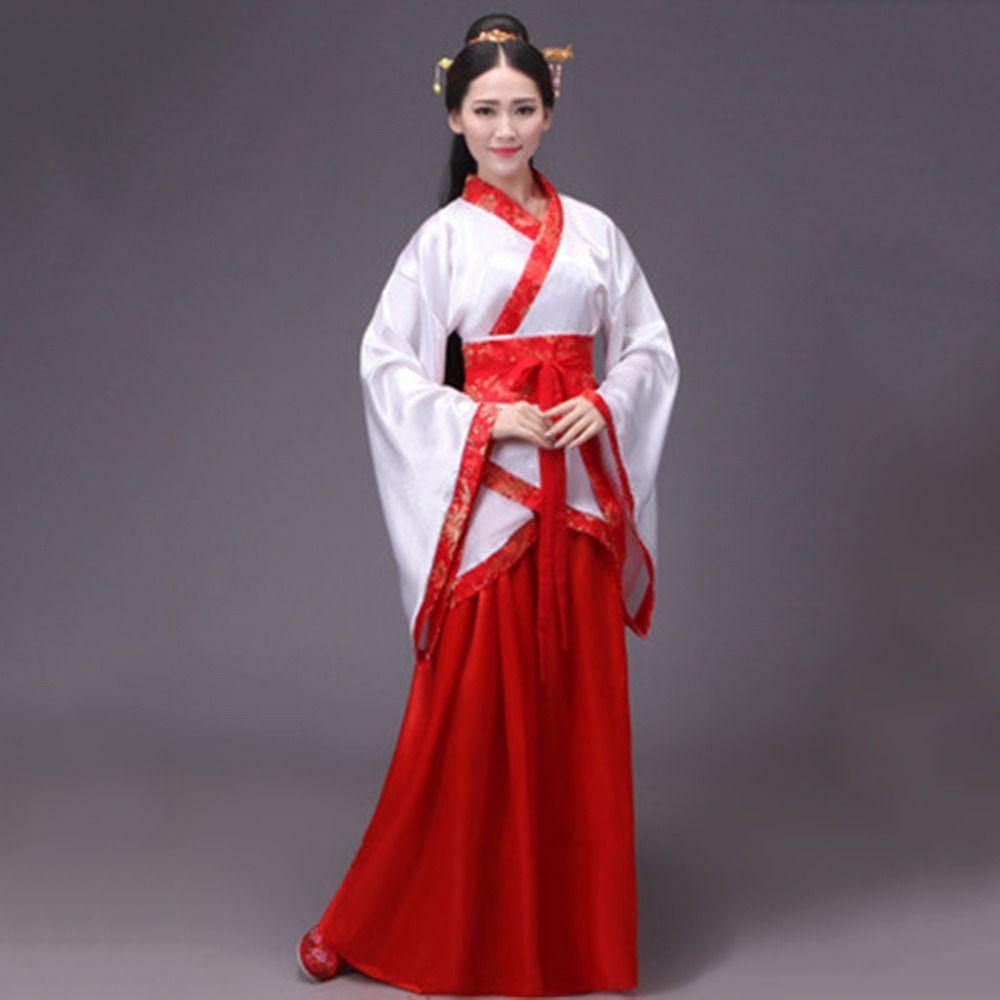 Classical Ancient Chinese Costume Chinese Style Traditional Women Clothes Dress  Girls