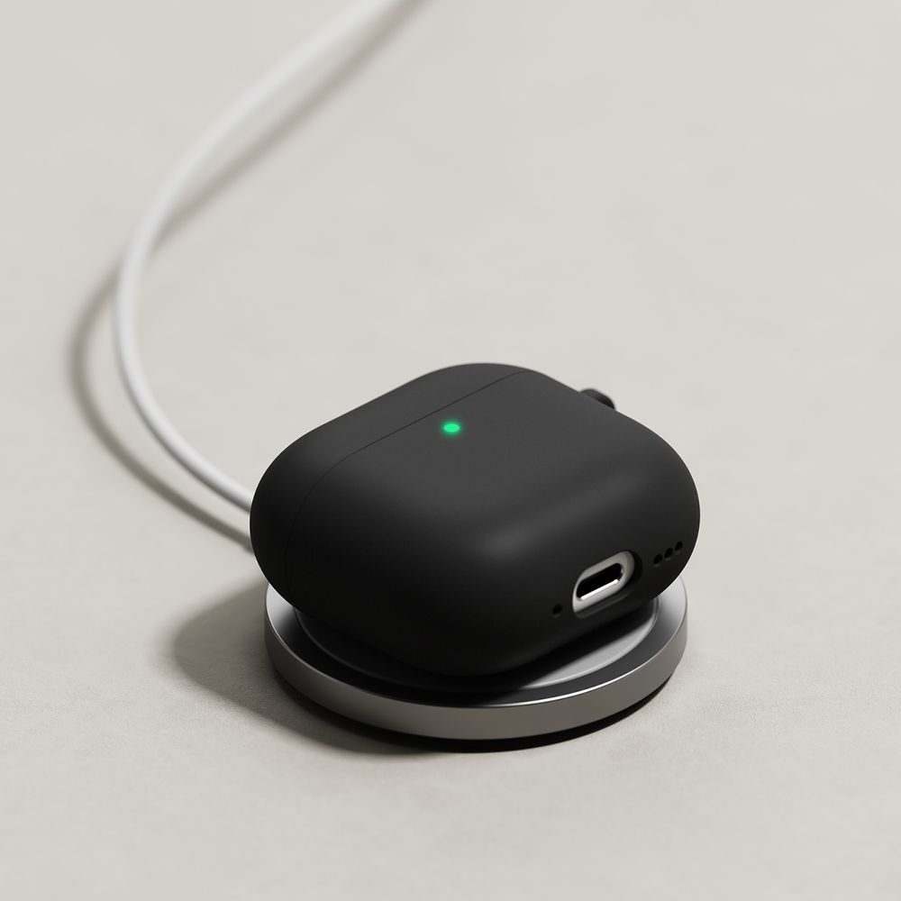 Ringke Silicone Apple Airpods 4 Pink Sand