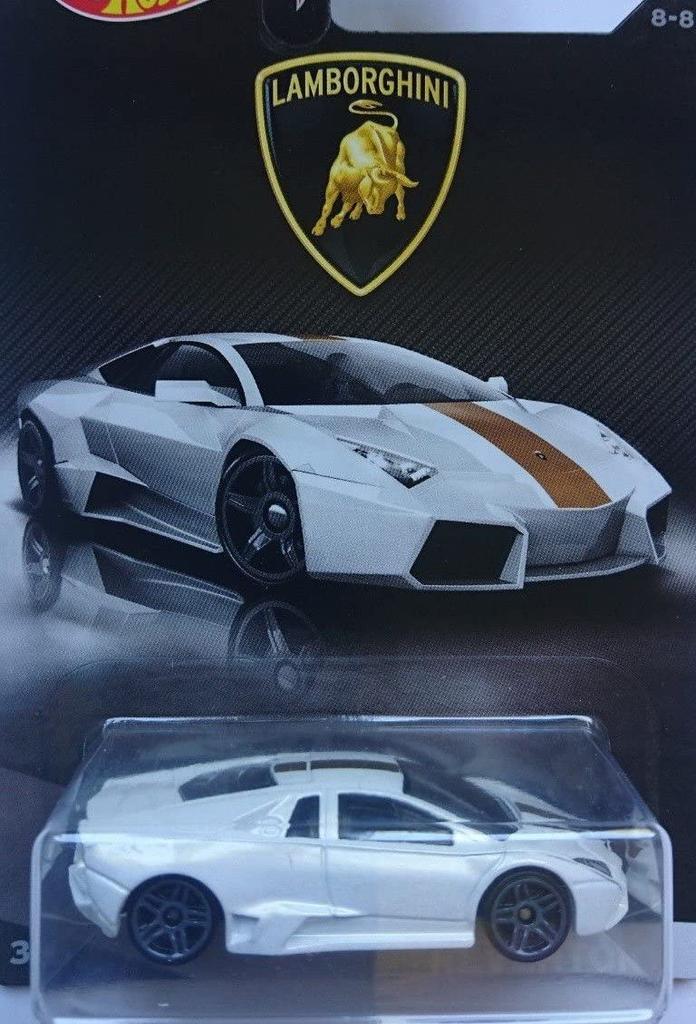 Hot Wheels 2017 Lamborghini Series Replacement for Lamborghini Reventon White 8/8,