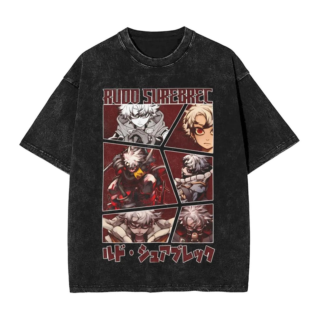 Japan Anime Gachiakuta Graphic Print TShirt Harajuku Streetwear Fashion Vintage Oversized Men Women Cotton Solf Summer New Tees