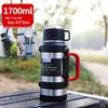 Naijiang Outdoor Large Capacity 304 Stainless Steel Insulated Kettle