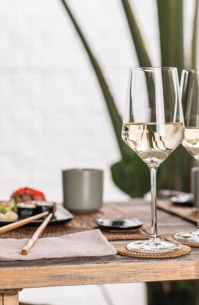 Zwiesel Wine Glasses, Pure, for All White Wines, Riesling, Pair, Machine-Made, m122349