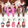 Gravity Falls Mabel Pines Backpack Keychain Cartoon Car Pendant Ornaments Gift