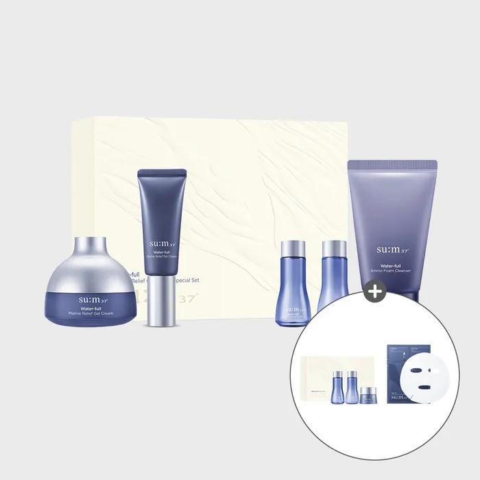 Waterful Marine Relief Gel Cream 120ml Increased Planning Set