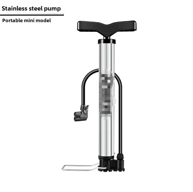 Pompă Manuală Multifuncțională de Înaltă Presiune pentru Biciclete, Vehicule Electrice, Motociclete, Mașini și Mingi de Baschet