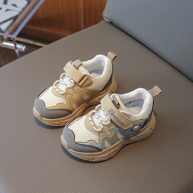 Frühlings-Kinder-Mesh-Laufschuhe, rutschfest, Sportschuhe