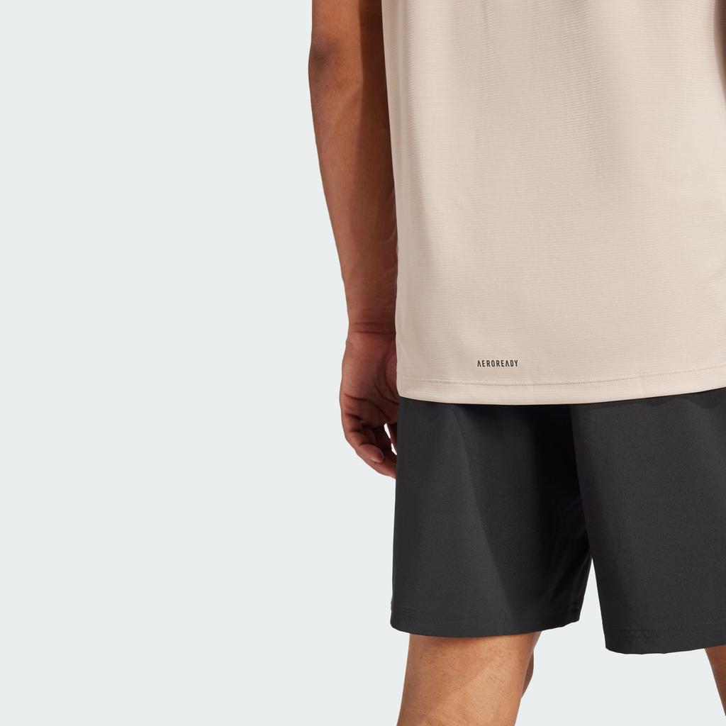 New Adidas T Shirt Men's Light Umber IX9094