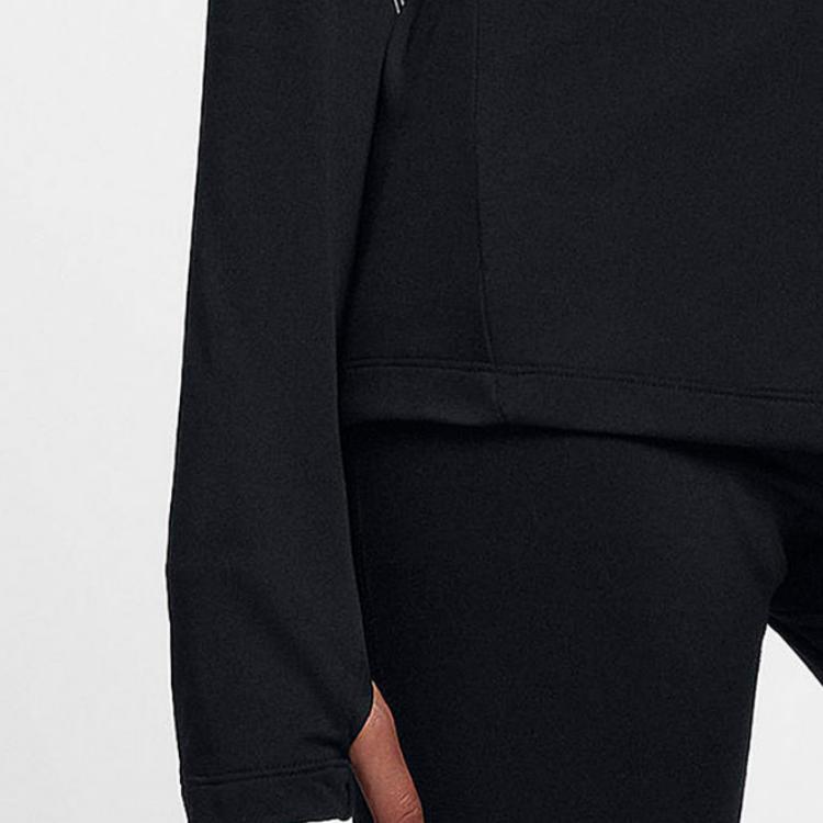 Nike T Shirts Women's Black Crew Neck Moderate 923314-010