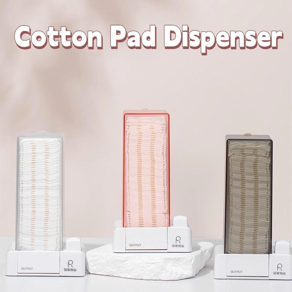 Press Type Cotton Pad Dispenser Creative Automatic Cotton Dispenser Nail Wipes