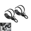 2x Accessoires de Moto Phare de Moto Universel 27-36mm Tube de Fourche Lampe Support Fixe Indicateur de Direction Supports de Fixation