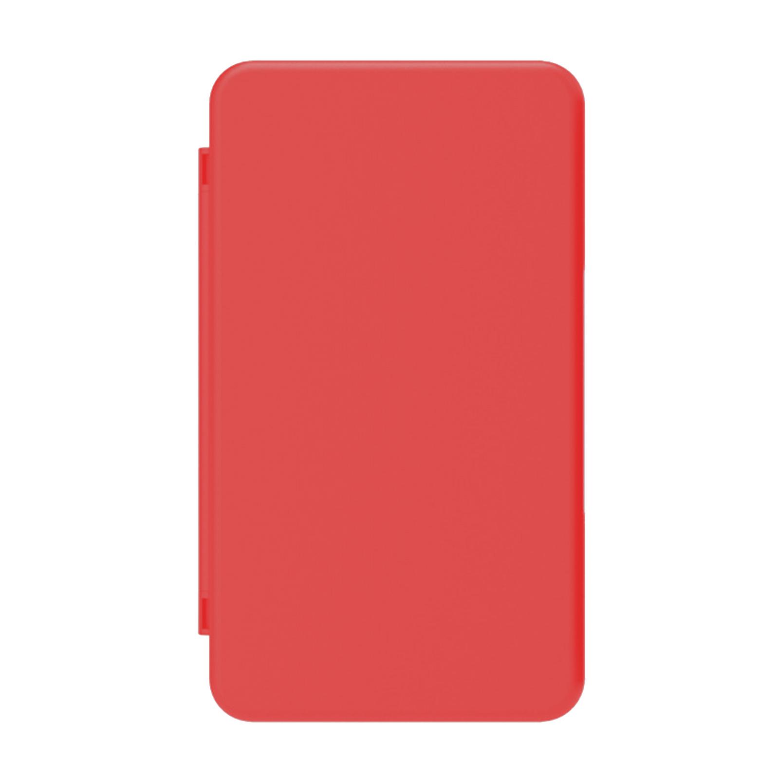 

Чехол-держатель для карт памяти на 20 слотов для органайзеров карт SDHC/SDXC, магнитный чехол для переноски, защитная крышка, силиконовая внутренняя часть красный