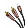 UGREEN Lightning RCA konvertavimo kabelis MFi sertifikuotas iPhone RCA konvertavimo garso kabelis HiFi garso kokybė suderinama su iPhone 13 Pro iPad Mini iPhon