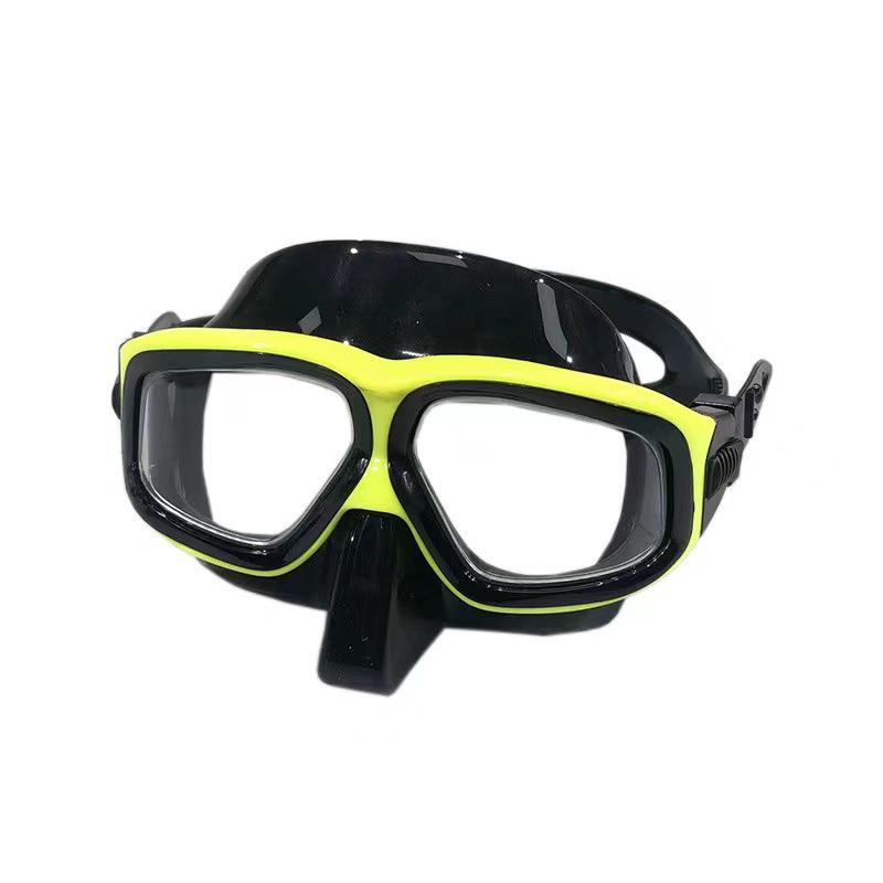 Anti-Fog Waterproof Silicone Free Diving Mask