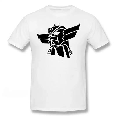 Koszulka Goldorak Koszulka Goldorak Moda Casual Krótki Rękaw T-shirt Odzież Unisex Retro Graficzny T-shirt Bawełniane Bluzki Odzież Unisex