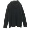 VADEL Made In Japan Long Sleeve Zip-up Hoodie Knit 48 Black Men's Used