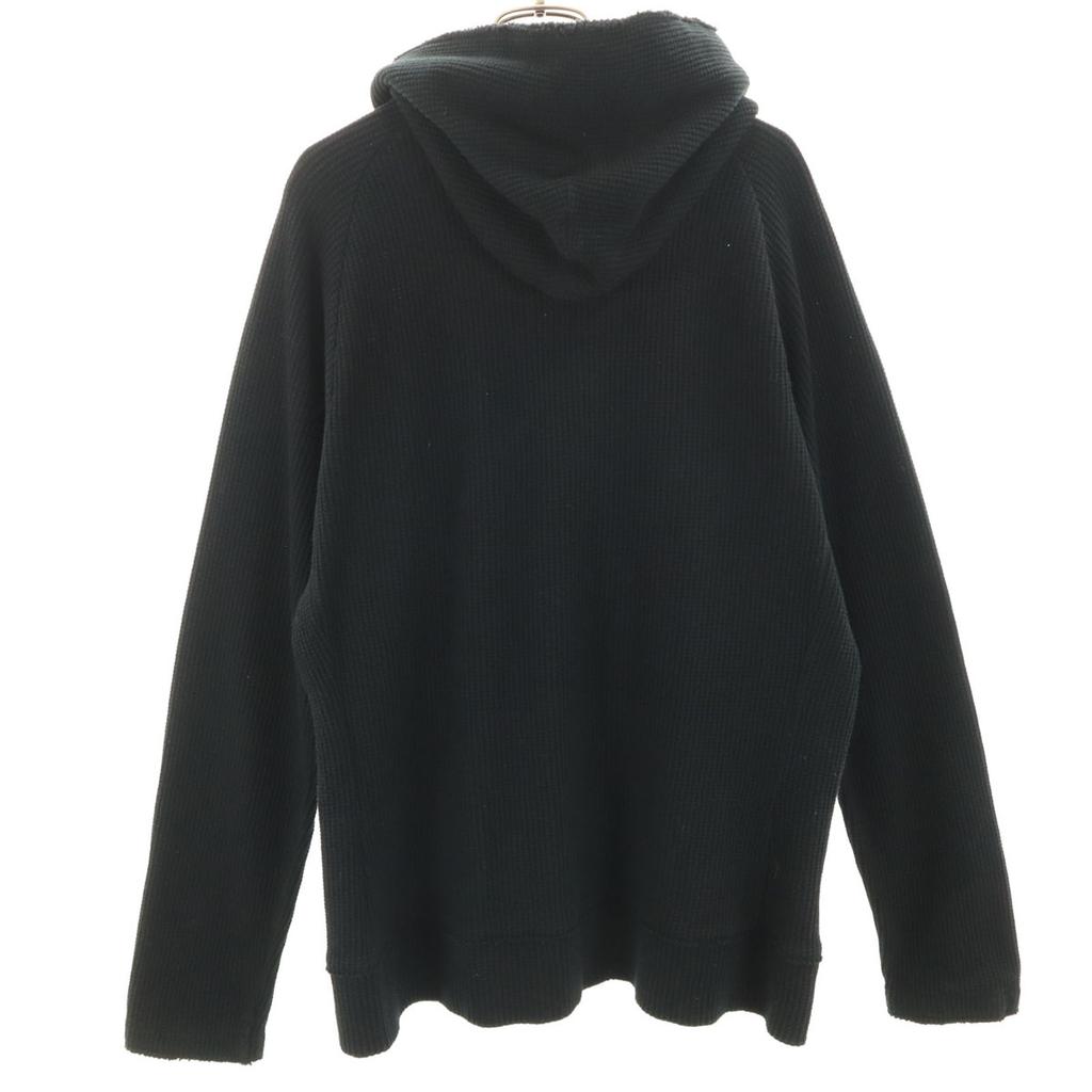 VADEL Made In Japan Long Sleeve Zip-up Hoodie Knit 48 Black Men's Used