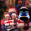 Bright Multi-colored Led Light-up Knitted Gloves Ideal For Halloween And Parties
