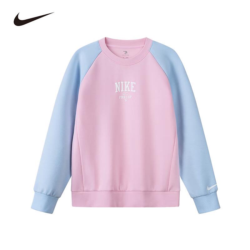 Nike 3BRAND Girls  Color-Block Raglan Sweatshirt L