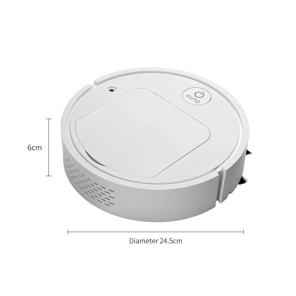 2024 New USB Rechargeable 5-in-1 Robot Vacuum Cleaner Automatic Cleaning Sweeping Machine Wet Mopping Vacuum Cleaners