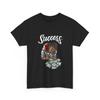 Success Money Printing T-Shirt | Cool Figure Counting Cash Shirt, Streetwear Tee