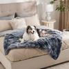 Plush Sherpa Waterproof Fleece Pet Blanket: Thickened Pad for Dogs & Cats