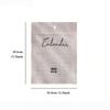 Ins Cotton Cloth 2026 Wall Calendar Korean Style Decorative English Calendar Office Home Decor for Popular Posing Prop